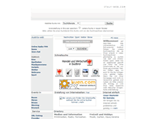 Tablet Screenshot of italy-web.com